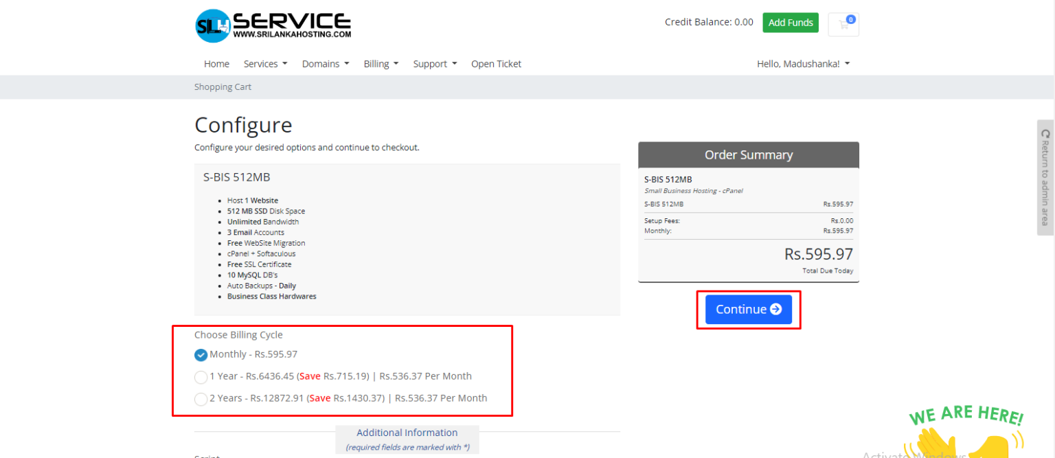 Get a free Subdomain with  Hosting Package Knowledge Base