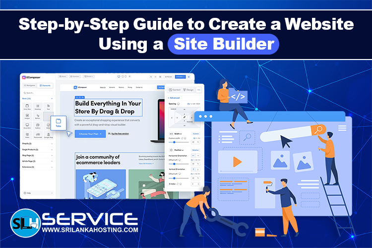 Step-by-Step Guide to Create a Website Using a Site Builder
